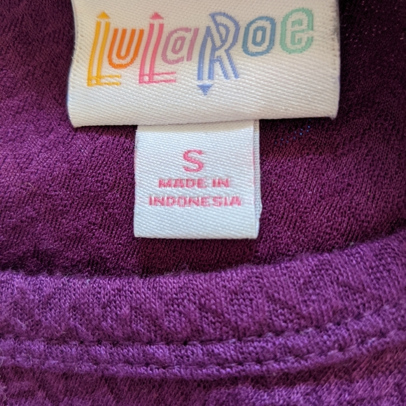 PURPLE LuLaRoe Amelia (S) - Picture 2 of 6